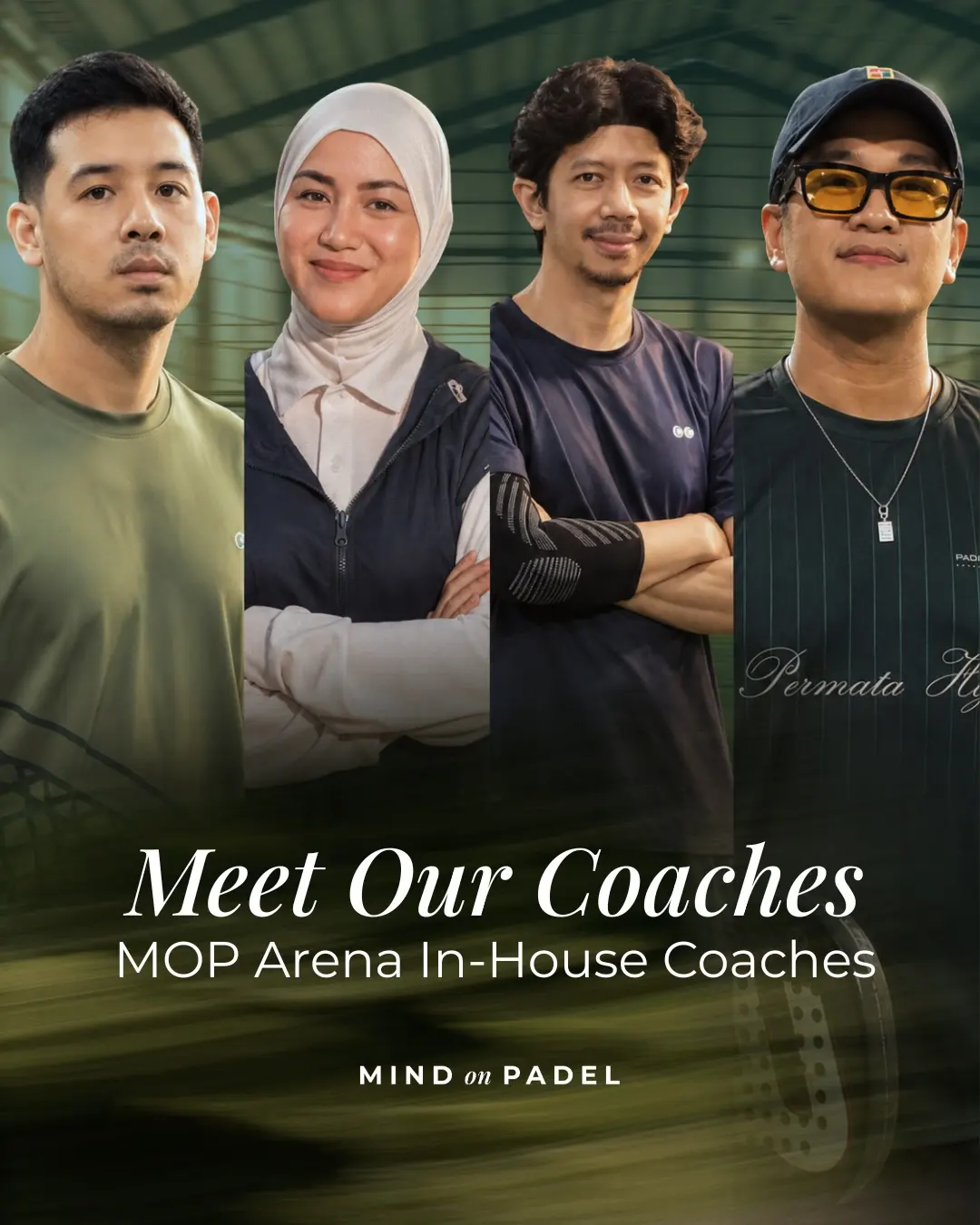 MOP Arena in-house padel coaches